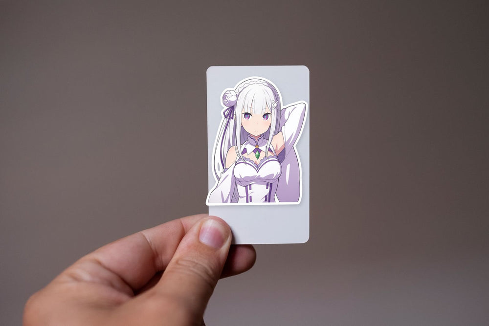 Emilia Re:Zero Anime Sticker