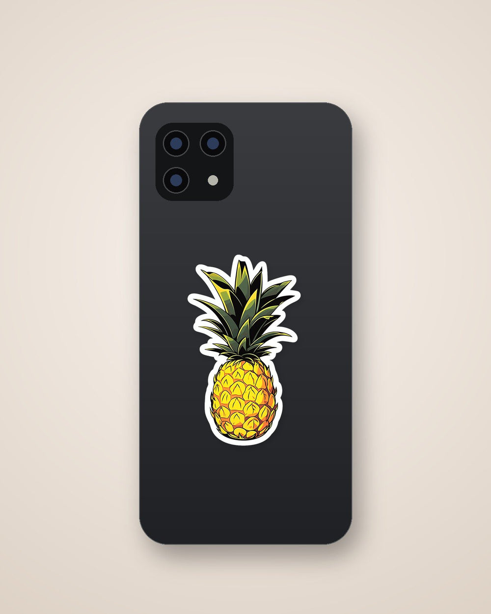 Aesthetic Pineapple Fruit Sticker
