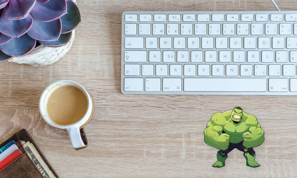 Hulk Smash Sticker