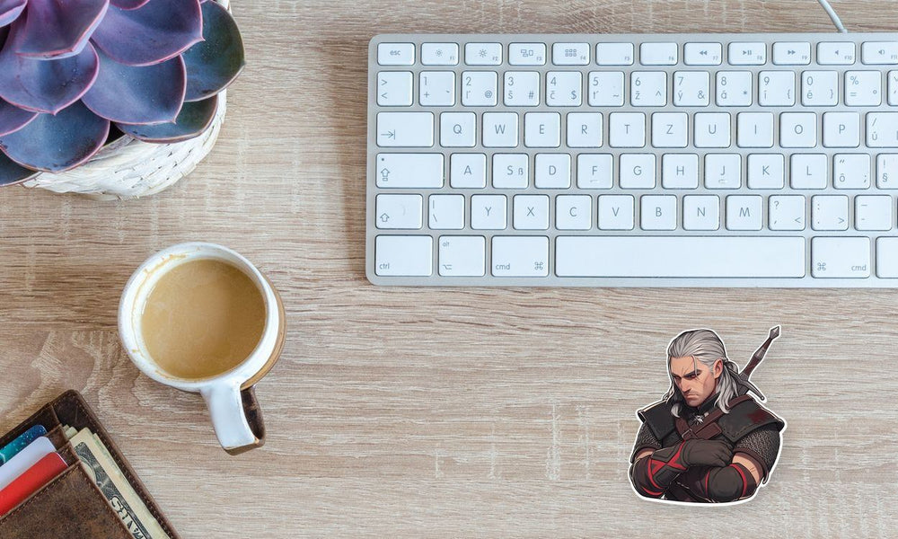 The Witcher Geralt of Rivia Sticker