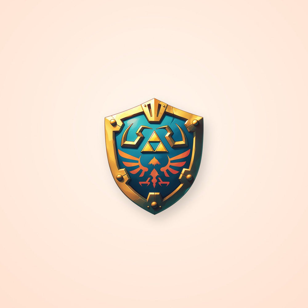 Legend of Zelda Hyrule Shield Sticker