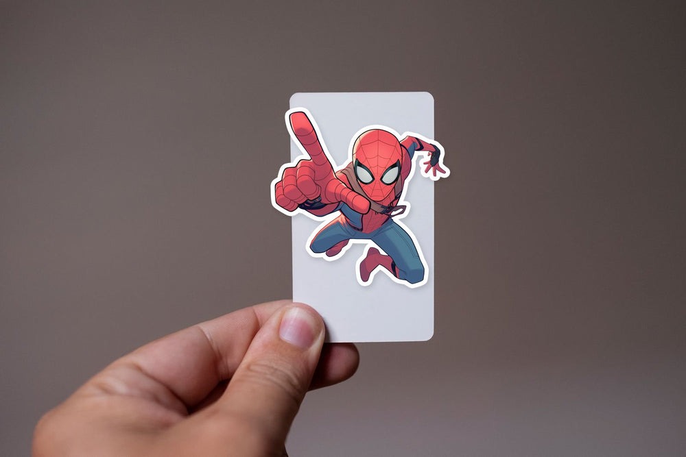 Spider-Man Action Swing Comic Sticker