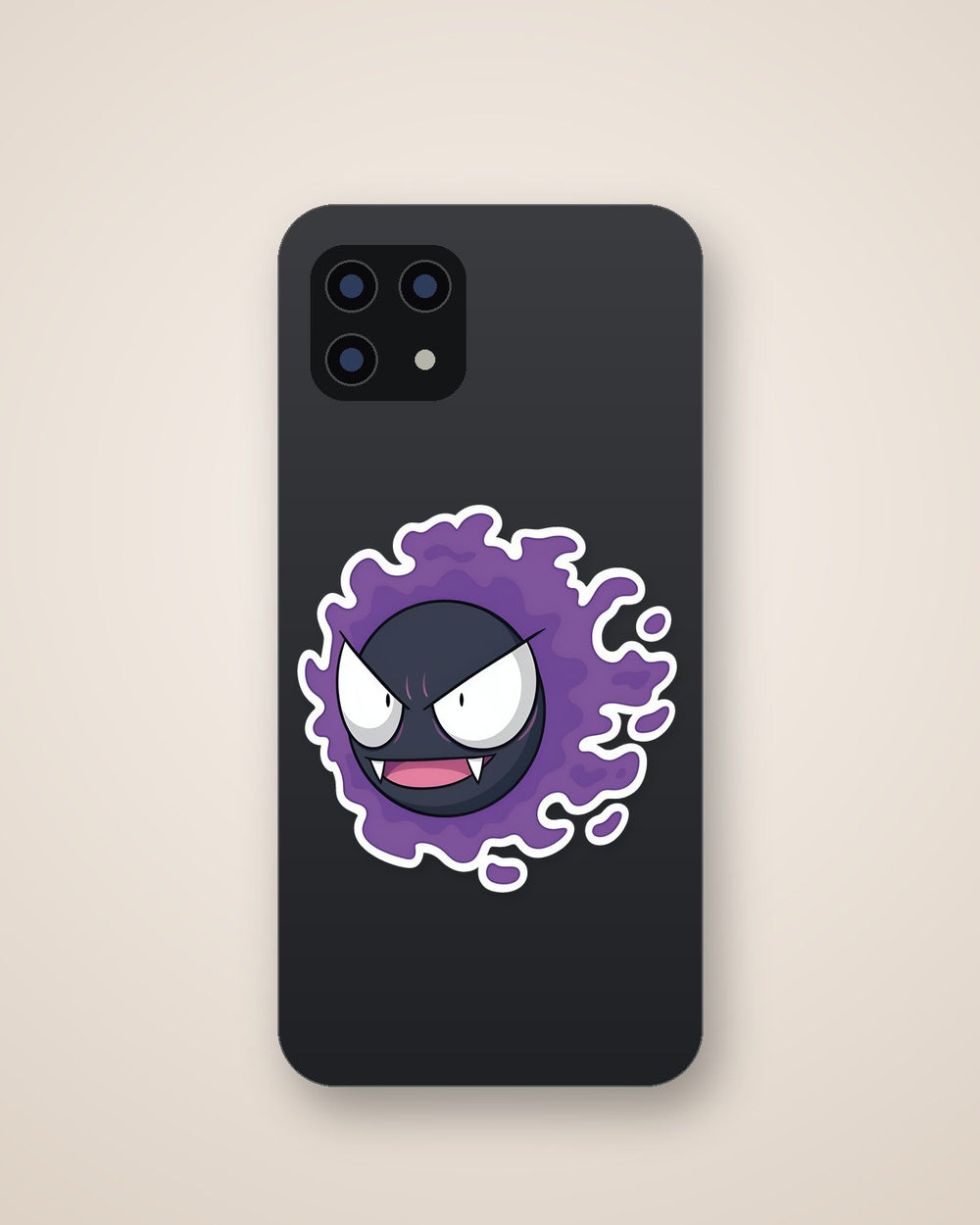 Gastly Pokemon Ghost Sticker