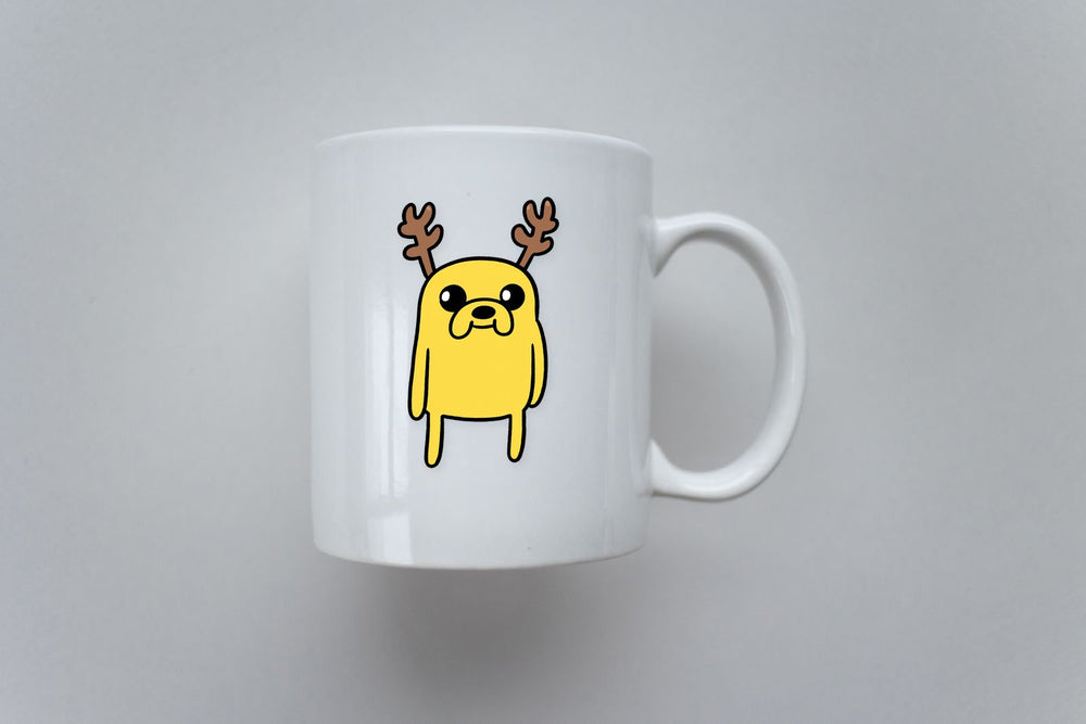 Jake the Dog Christmas Sticker
