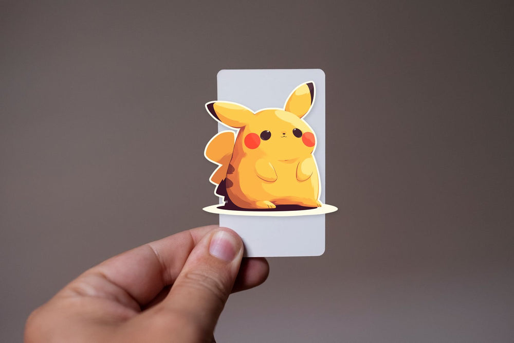 Pikachu Fat Cute Style Sticker