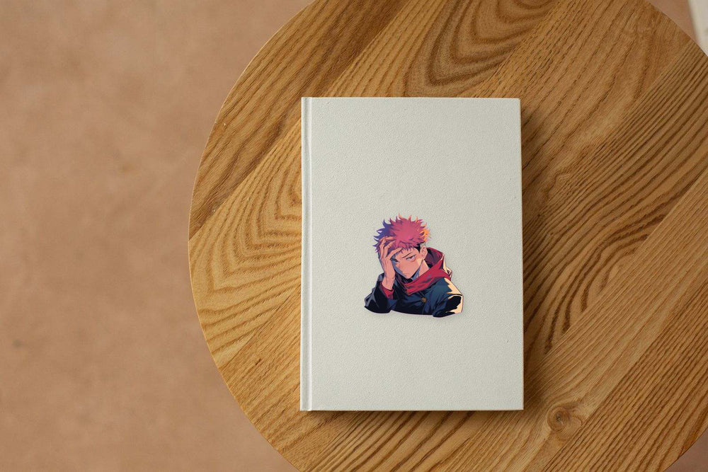 Yuji Itadori Jujutsu Kaisen Sticker PNG Download