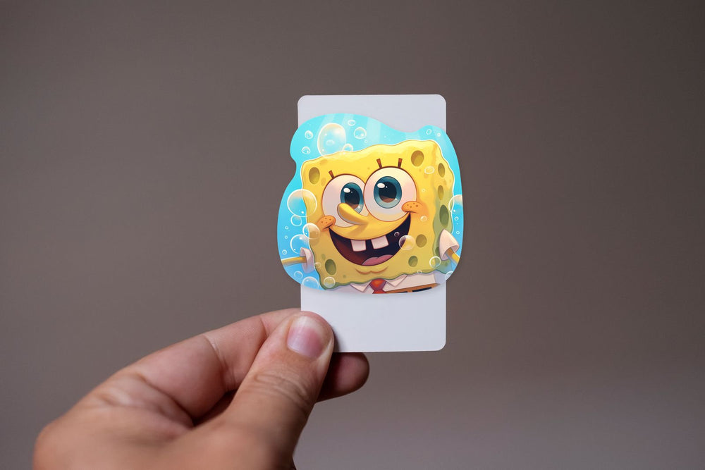 Spongebob Happy Bubbles Sticker