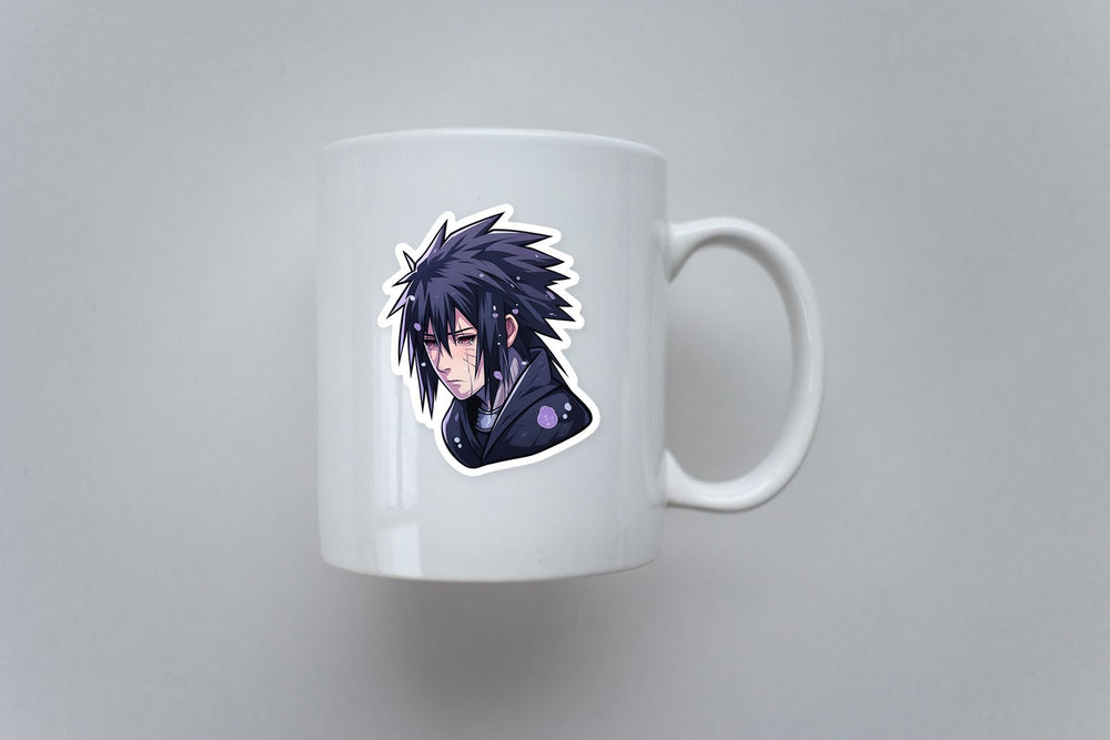Naruto Sad Sasuke Crying Sticker