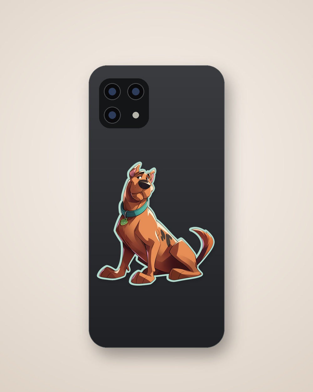 Scooby Doo Cartoon Dog Sticker