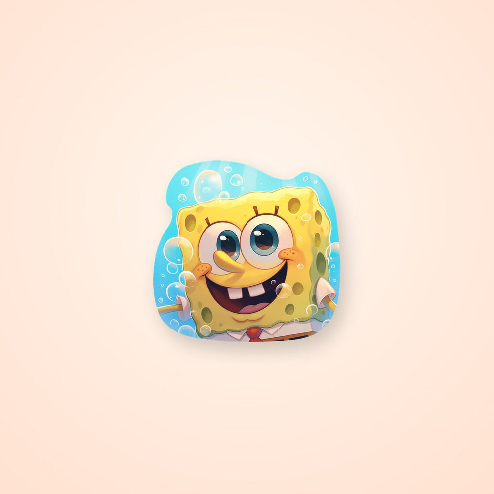 Spongebob Happy Bubbles Sticker