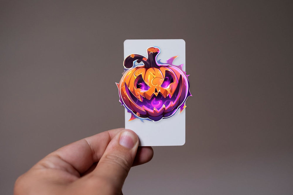Halloween Mystic Pumpkin Sticker