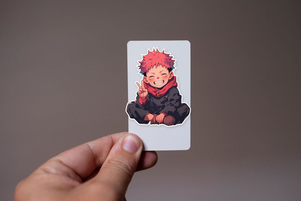 Jujutsu Kaisen Itadori Happy Sticker