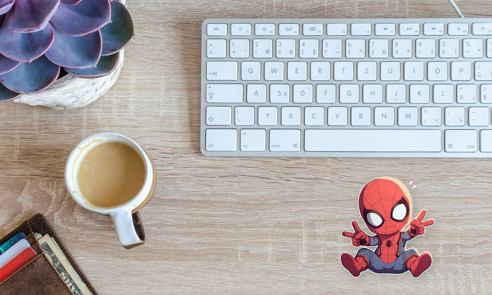 Spiderman Chibi Hero Sticker