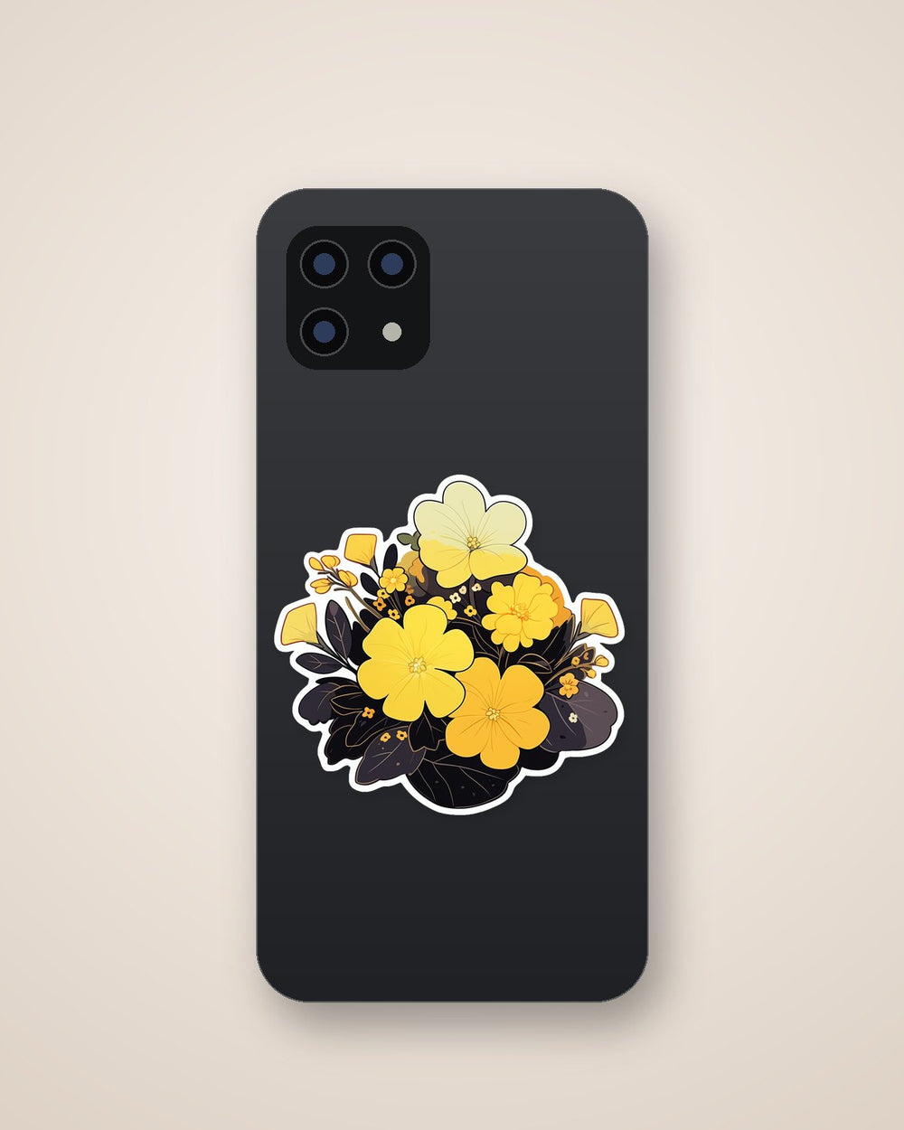 Beautiful Yellow Flowers Sticker
