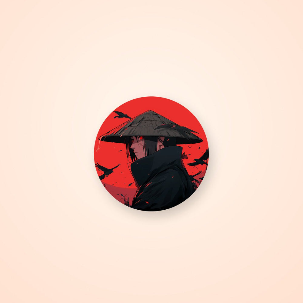 Itachi Uchiha Anime Character Sticker