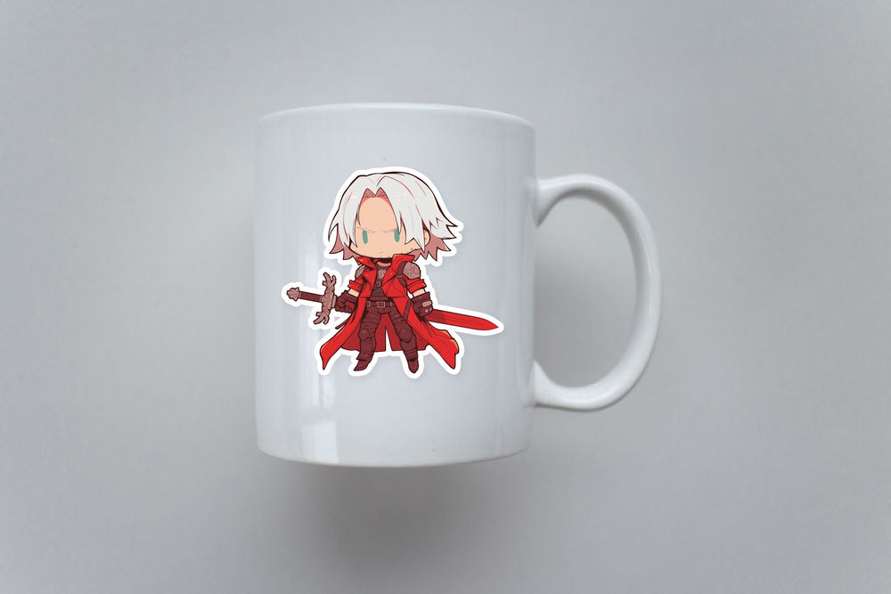 Chibi Dante Devil My Cry Sticker