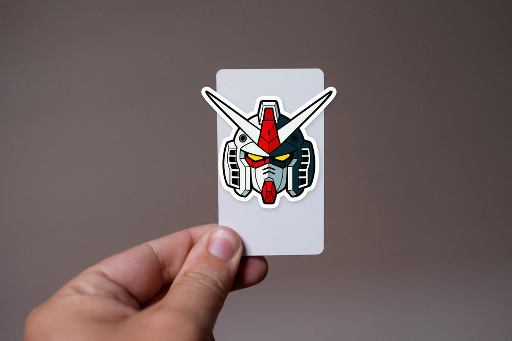 Gundam Head Mecha Anime Sticker