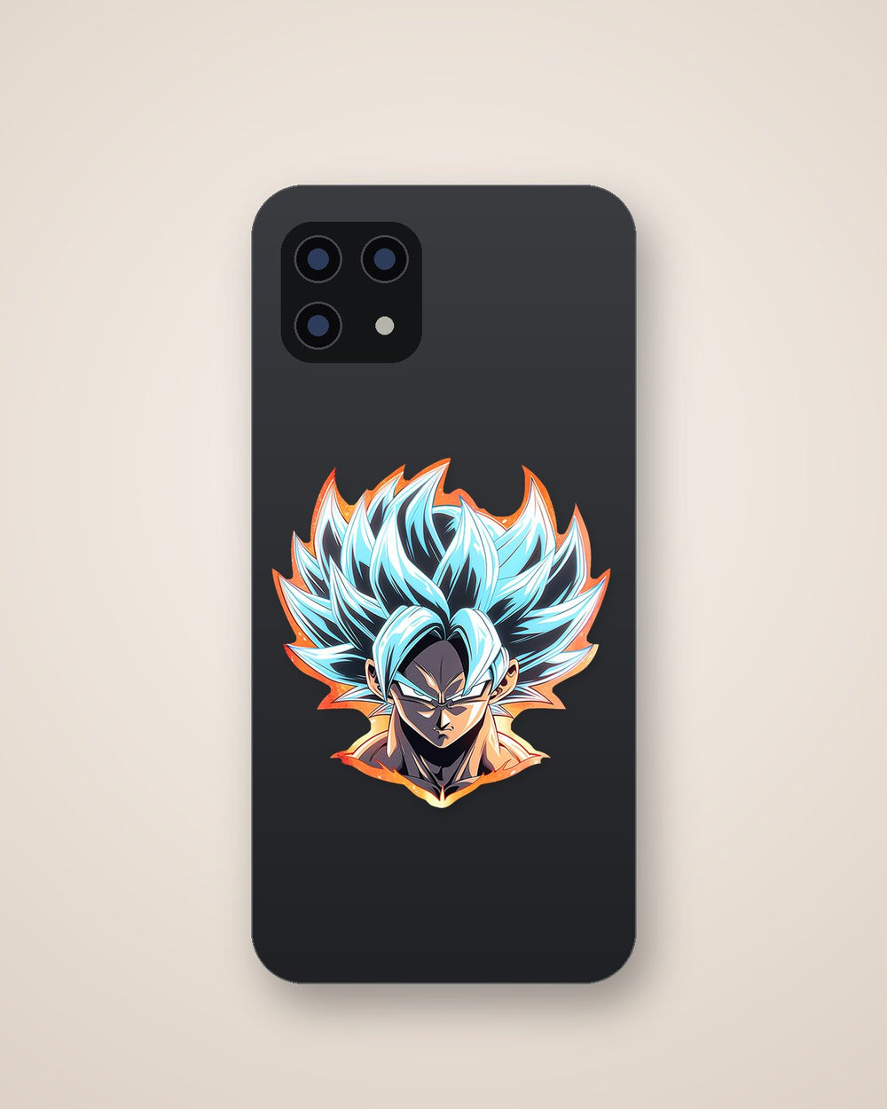 Dragon Ball Goku Orange Stroke Sticker