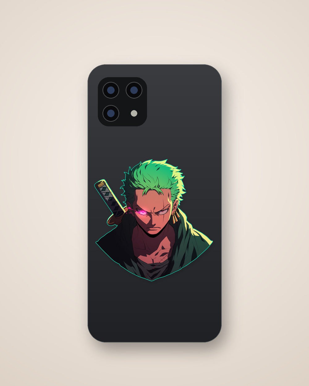 One Piece Zoro Glowing Eye Sticker