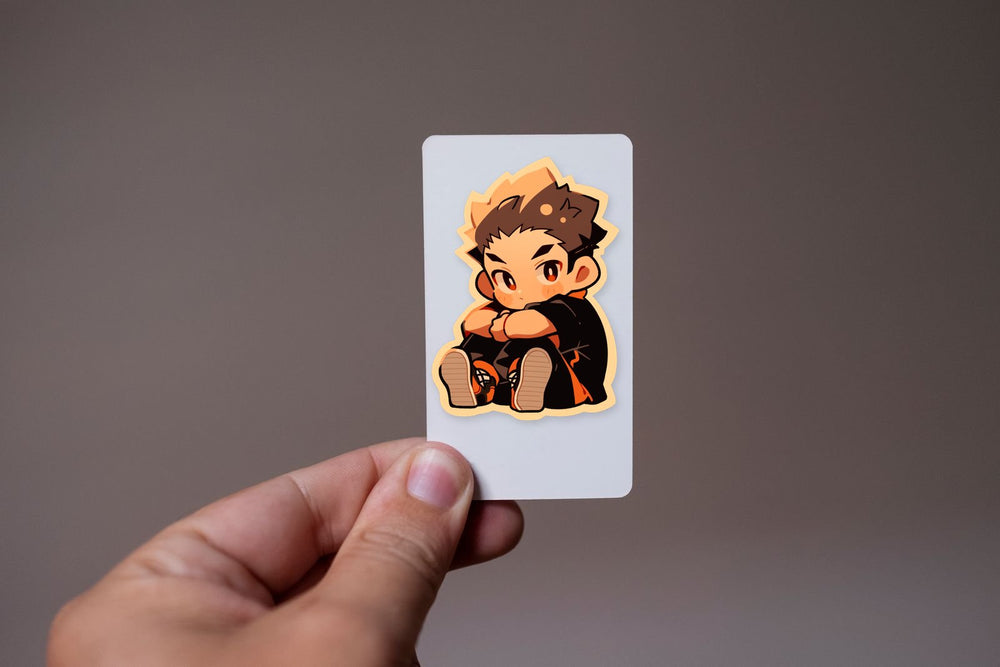 Haikyu!! Cute Sitting Yu Nishinoya Sticker