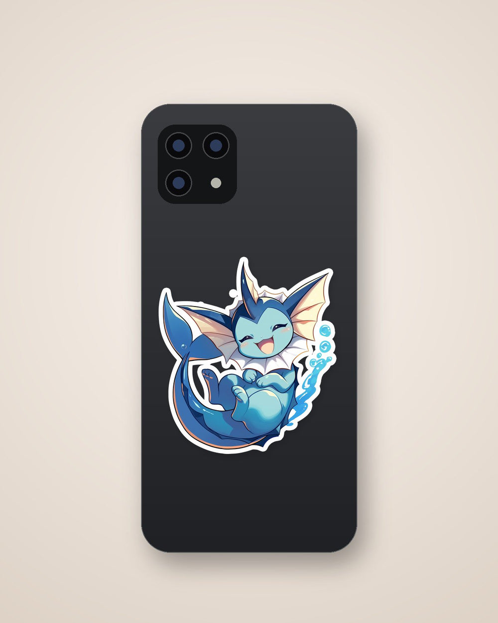 Vaporeon Kawaii Water Pokemon Sticker