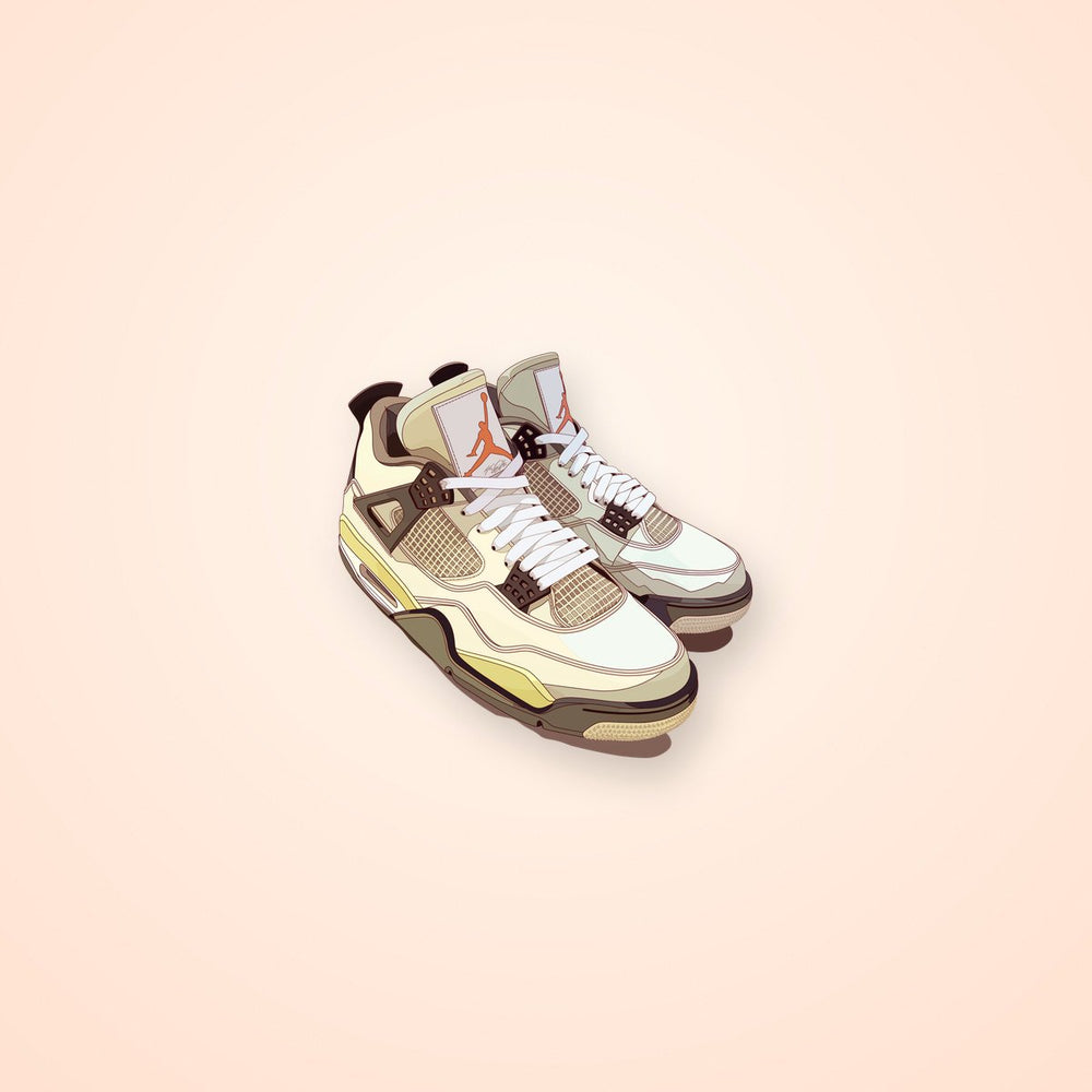 Air Jordan Sneakers Pair Sticker