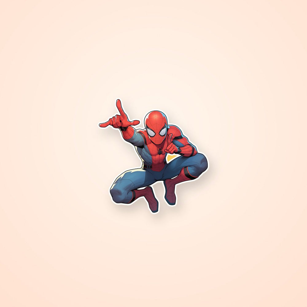 Spider-Man Action Pose Sticker