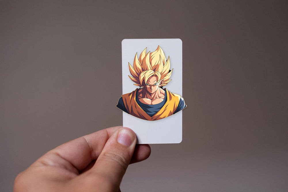 Goku Ssj Determination Sticker