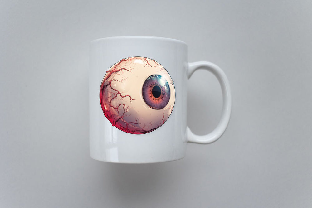 Creepy Eyeball Halloween Sticker