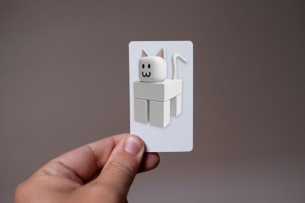 Roblox Cube Cat Sticker