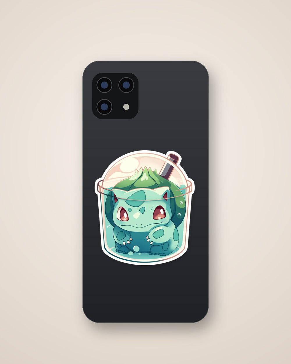 Bulbasaur Boba Unique Sticker