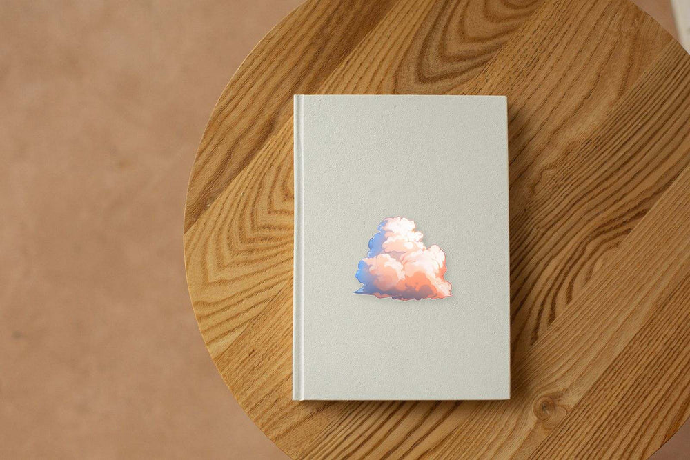 Aesthetic Sunset Clouds Sticker