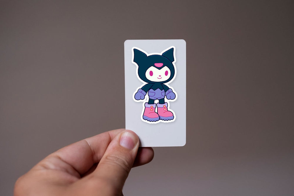 Kuromi Winter Boots Sticker