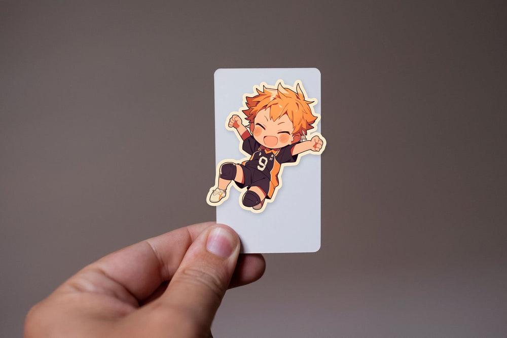Happy Hinata Haikyuu Chibi Sticker