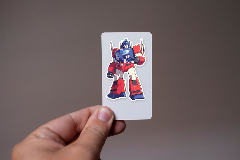 Optimus Prime Full Length Sticker