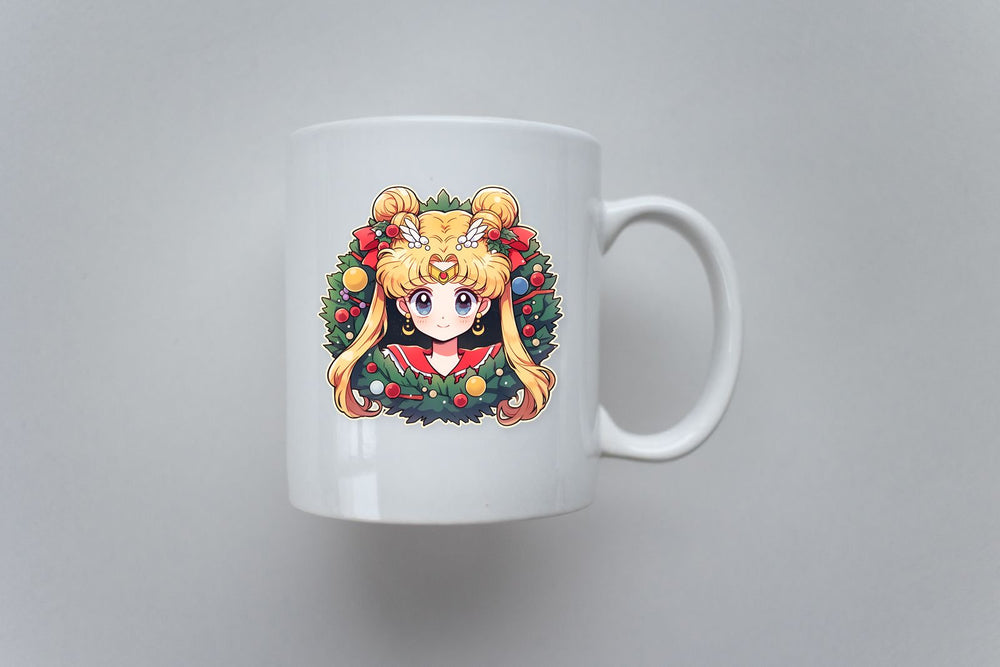 Cute Sailor Moon Christmas Sticker