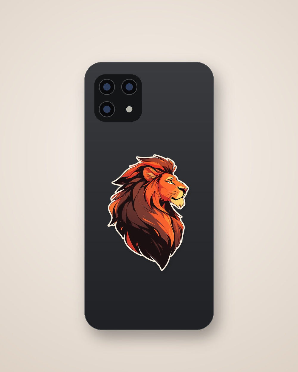 The Lion King Simba Portrait Sticker