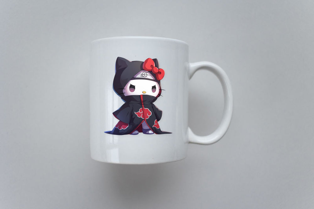 Hello Kitty Itachi Uchiha Akatsuki Clipart Sticker