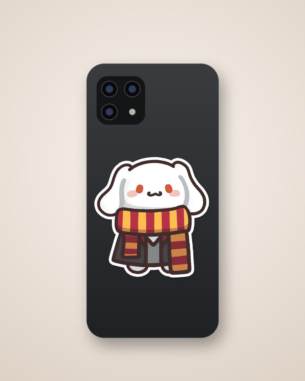Cinnamoroll Gryffindor Scarf Sticker
