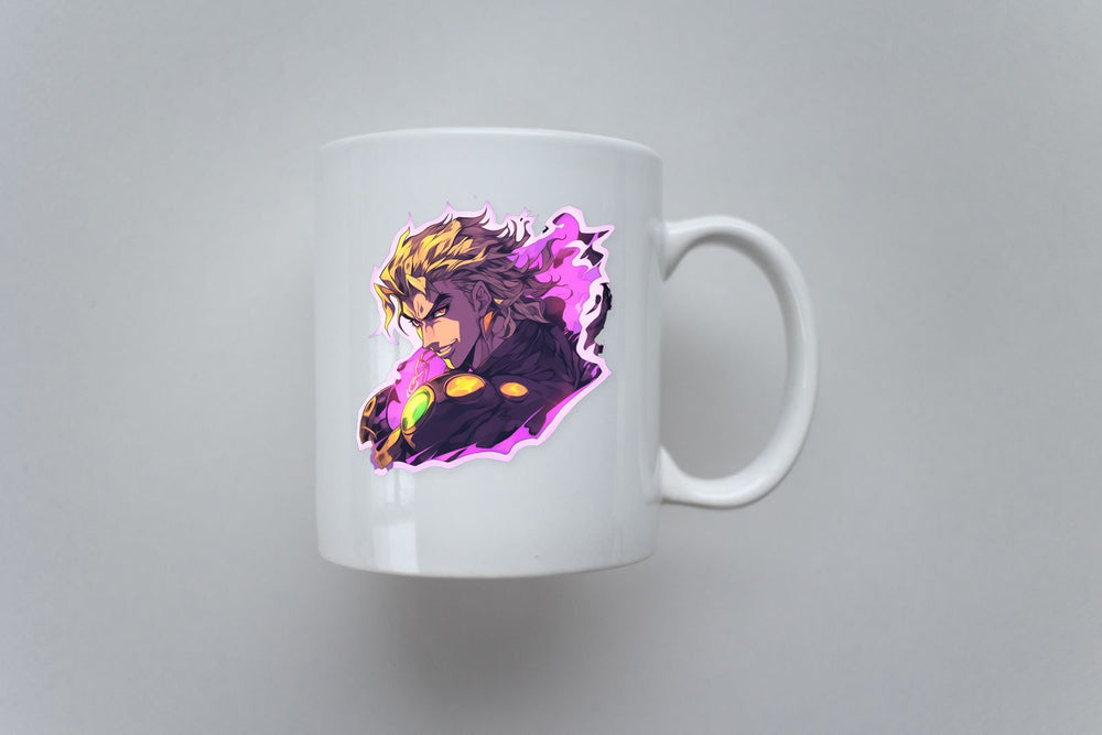 Jojo’S Bizarre Adventure Aesthetic Purple Dio Brando Sticker