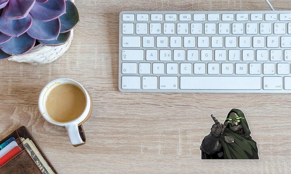 Doctor Doom Villain Sticker