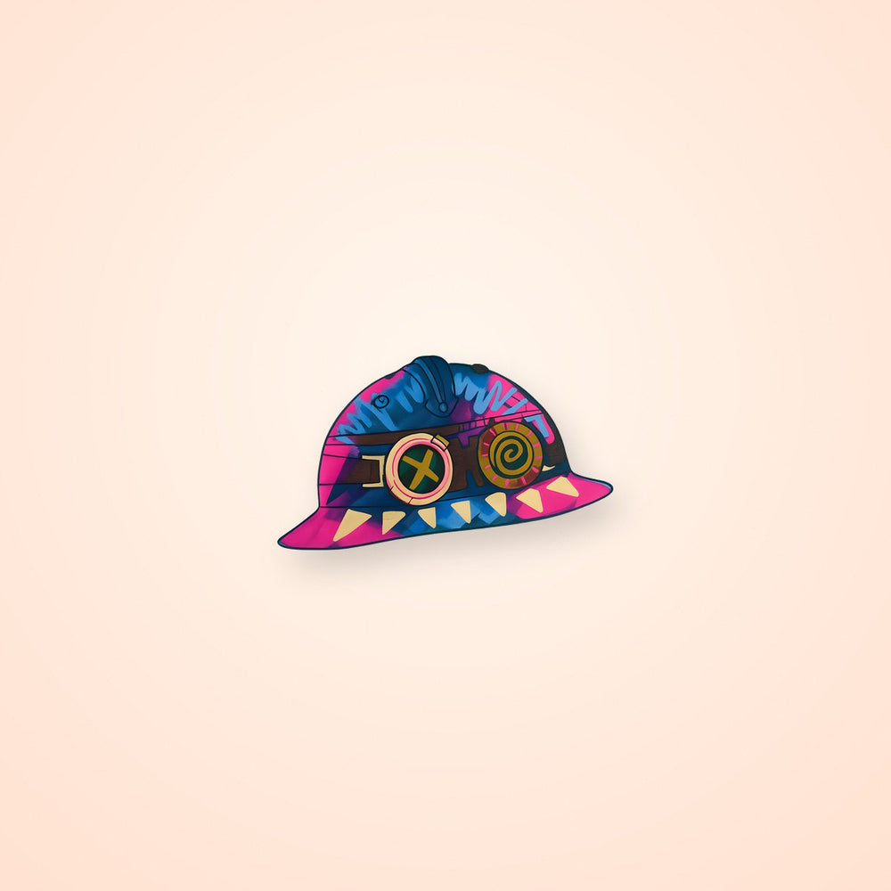 Cool Isha Hat Arcane Sticker