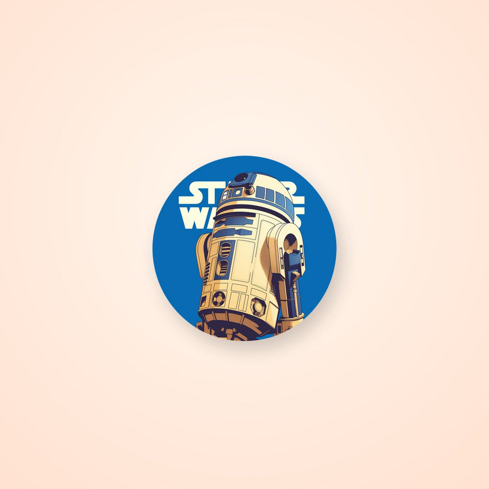 R2D2 Star Wars Droid Sticker