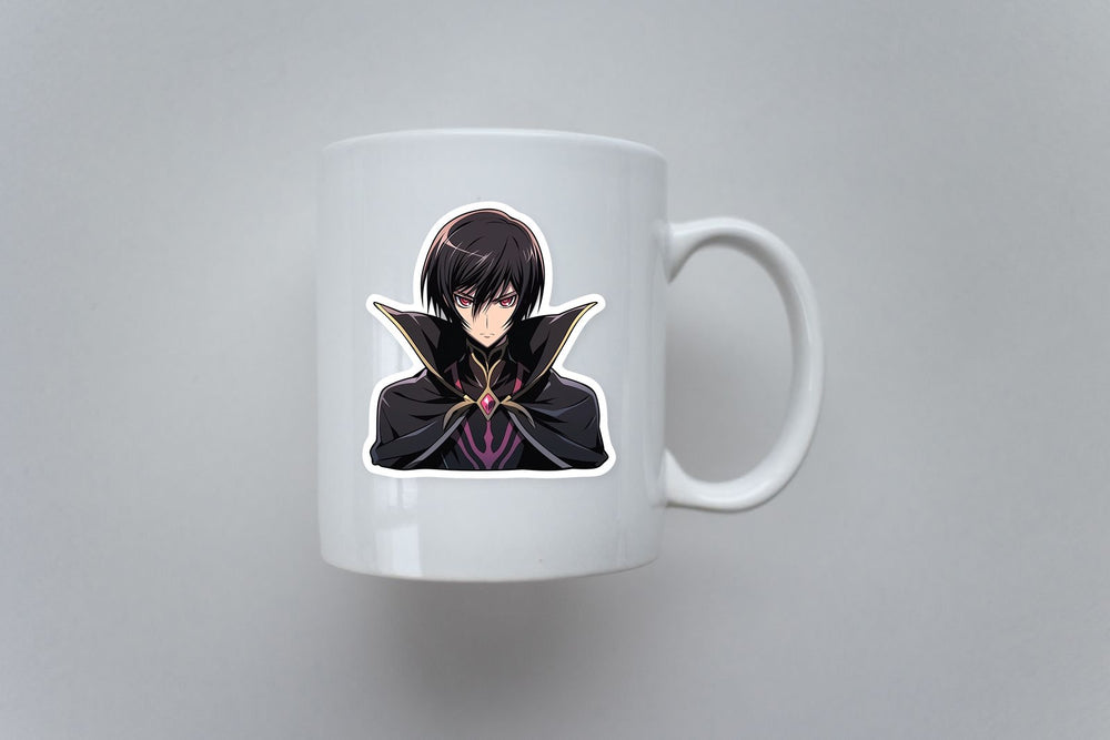 Code Geass Lelouch Lamperouge Bust Sticker