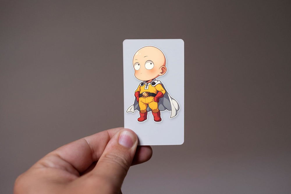 Cute One Punch-Man Saitama Sticker