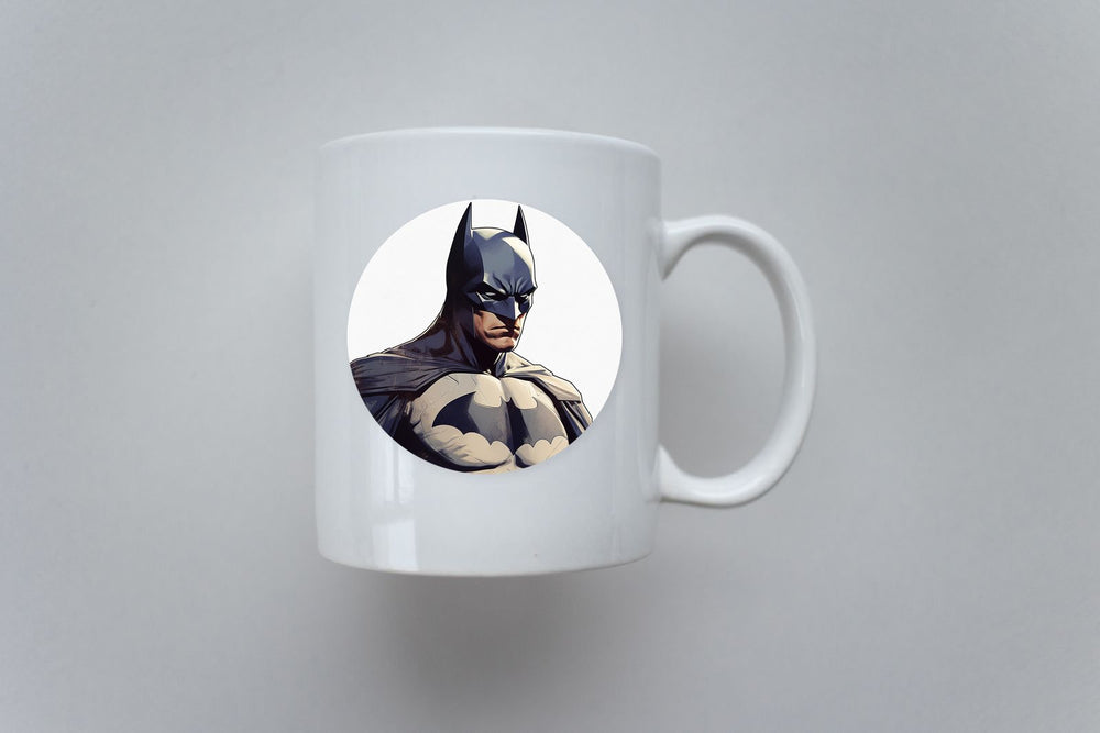 Aesthetic Batman Round Sticker