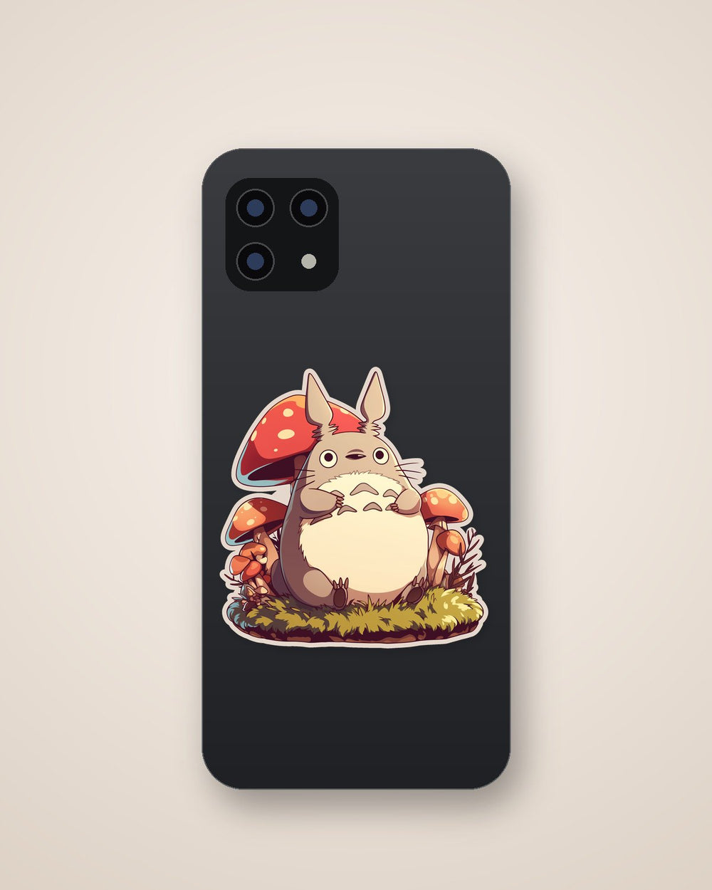 Totoro Mushroom Spirit Sticker
