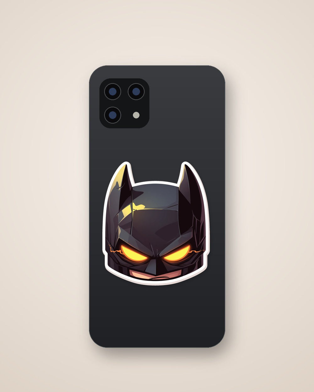 Batman Dark Knight Head Sticker