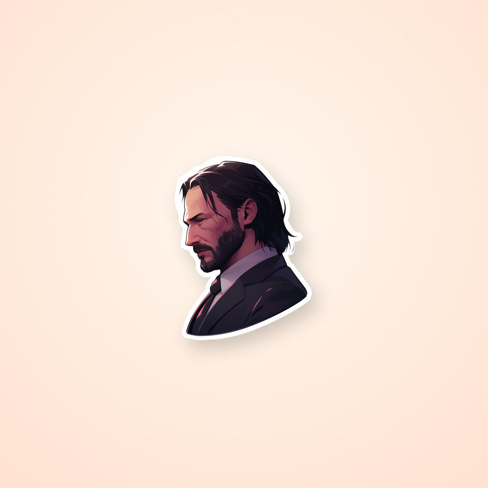 Aesthetic John Wick Sticker
