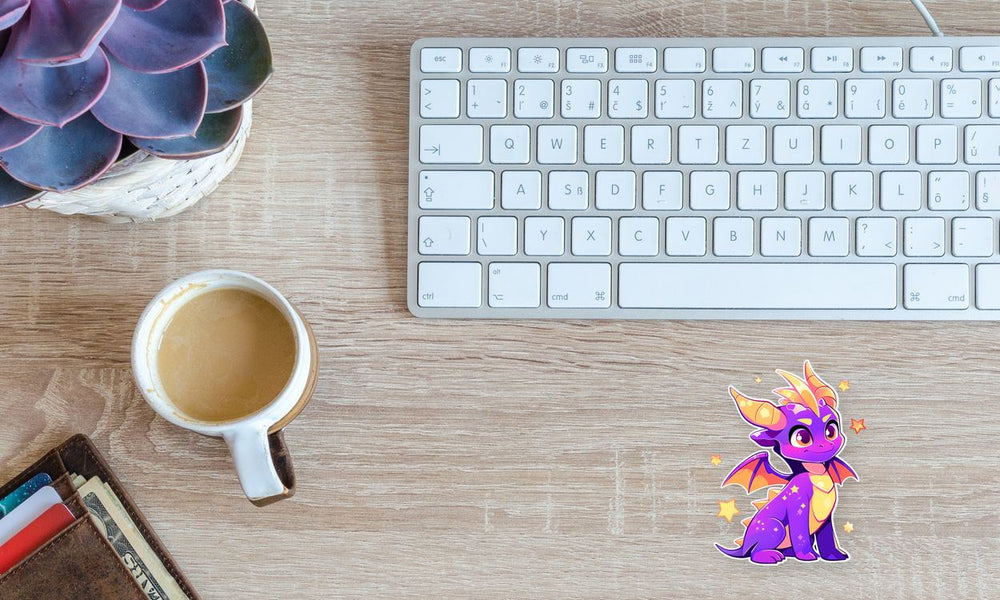 Cute Baby Spyro Sticker